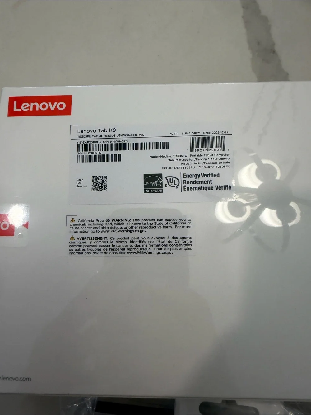 Lenovo protective folio